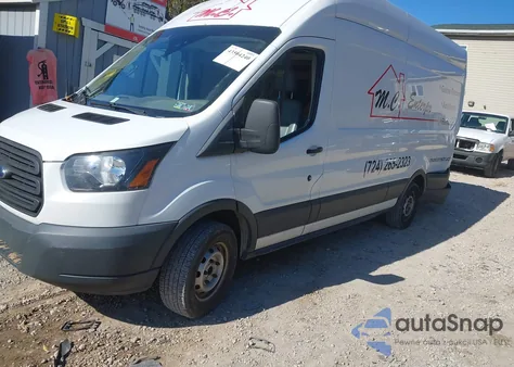 2018 Ford Transit-250 из США, поврежденный, VIN 1FTYR3XM9JKA01480